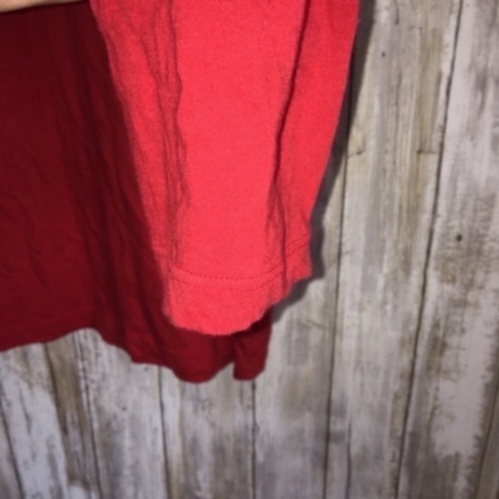 NFL Atlanta Falcons Red Long Sleeve Tee - Picture 4 of 4